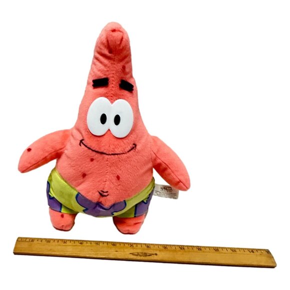Spongebob Squarepants Patrick Star Plush 10 inch Nanco 2002 - Picture 7 of 9